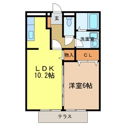 プチ・グリーンの物件間取画像